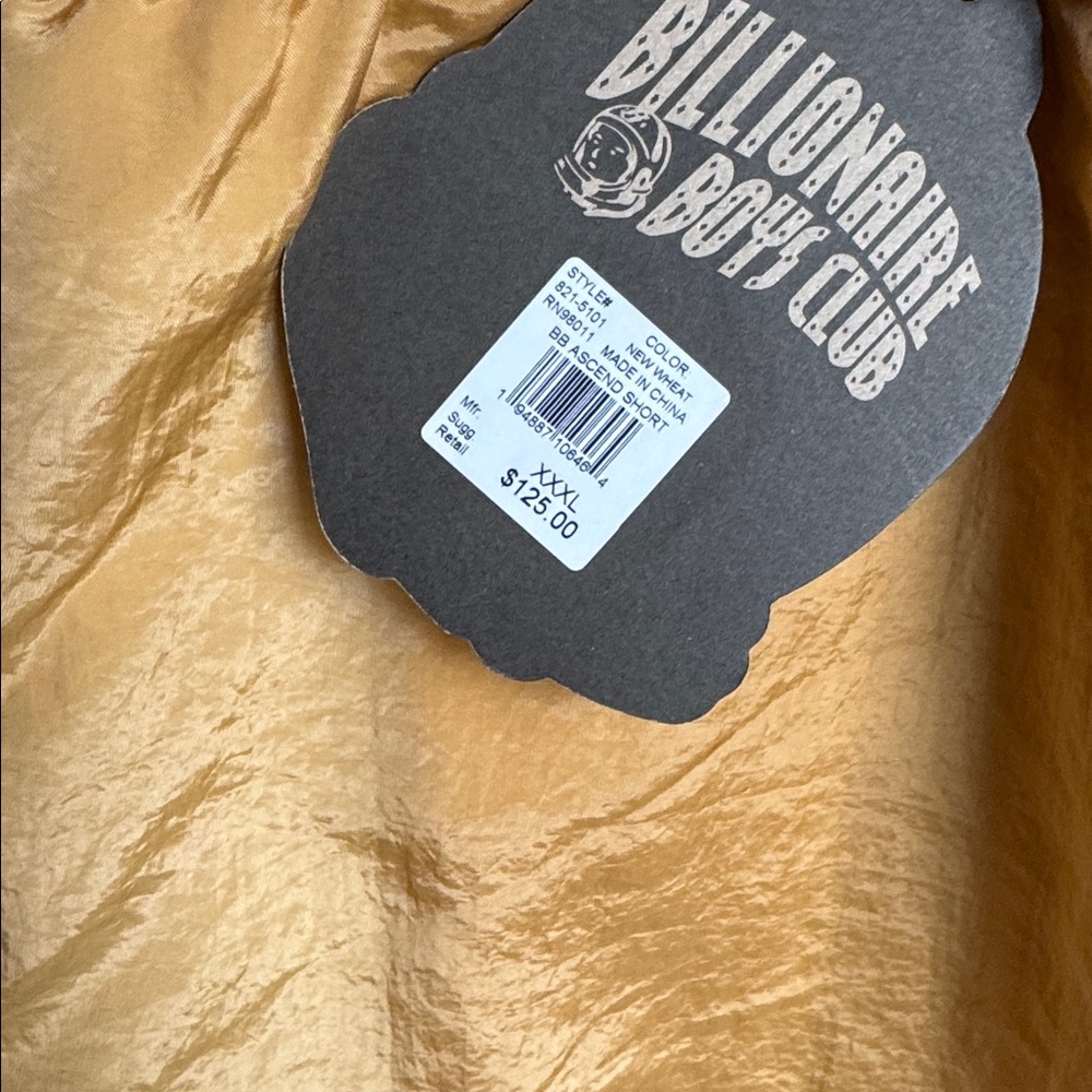 Billionaire Boys Club Ascend Shorts Wheat - Picture 4 of 8
